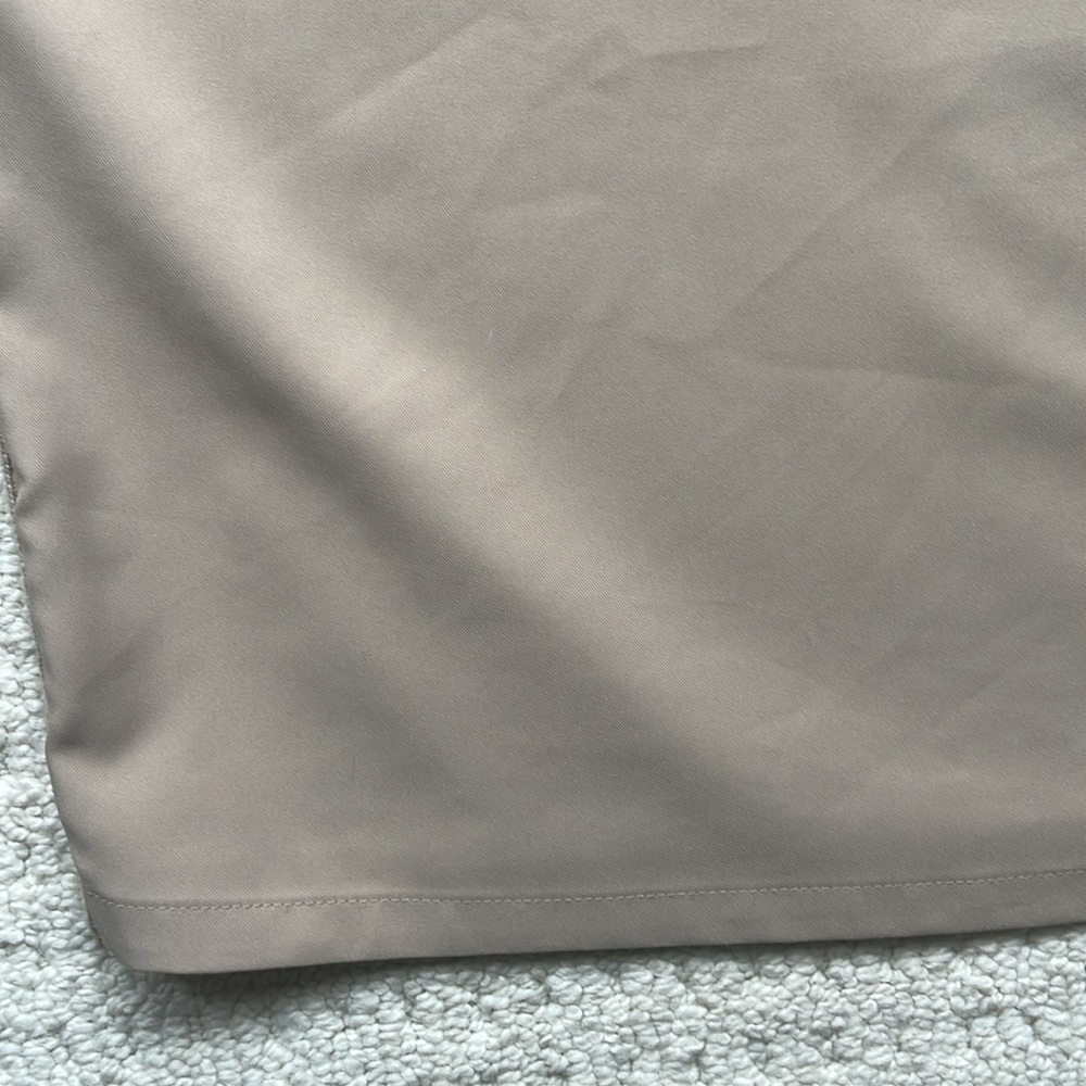 Ralph Lauren LRL Farheen Twill Front Sweater Dress in Hayfield Size Small - Picture 5 of 13